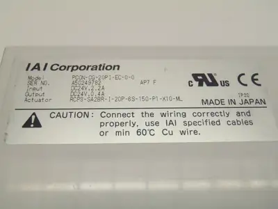 PCON-CG-20PI-EC-0-0 | IAI  External Drive-Power Cutoff Relay - Used