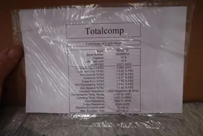 TOTALCOMP TB743-SS 10K Load Cell 10,000lbs - NEW IN BOX - STOCK GF1043