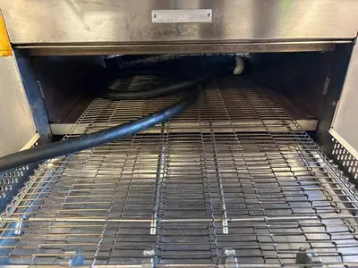 Middleby Marshall DZ33T CTX Electric Infrared Conveyor Oven - Double Stack, STD Single Belt, Menu Select Controller — 208V, 3PHMiddleby Marshall DZ33T CTX Electric Infrared Conveyor Oven - Double Stack, STD Single Belt, Menu Select Controller — 20...