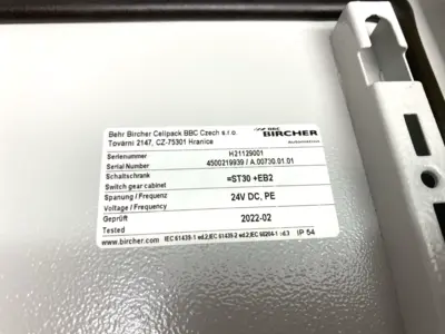 USED RITTAL AX COMPACT CONTROL CABINET ENCLOSURE 600 X 380 X 350