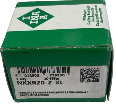 NEW INA NKXR20-Z-XL ROLLER BEARING NKXR20ZXL