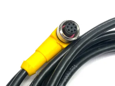 New | in-Stock Turck Euro Fast Single Ended Cordset 8-Pin Female Connector Electrical Fittings Michigan US | Maverick Industrial Sales #1402013