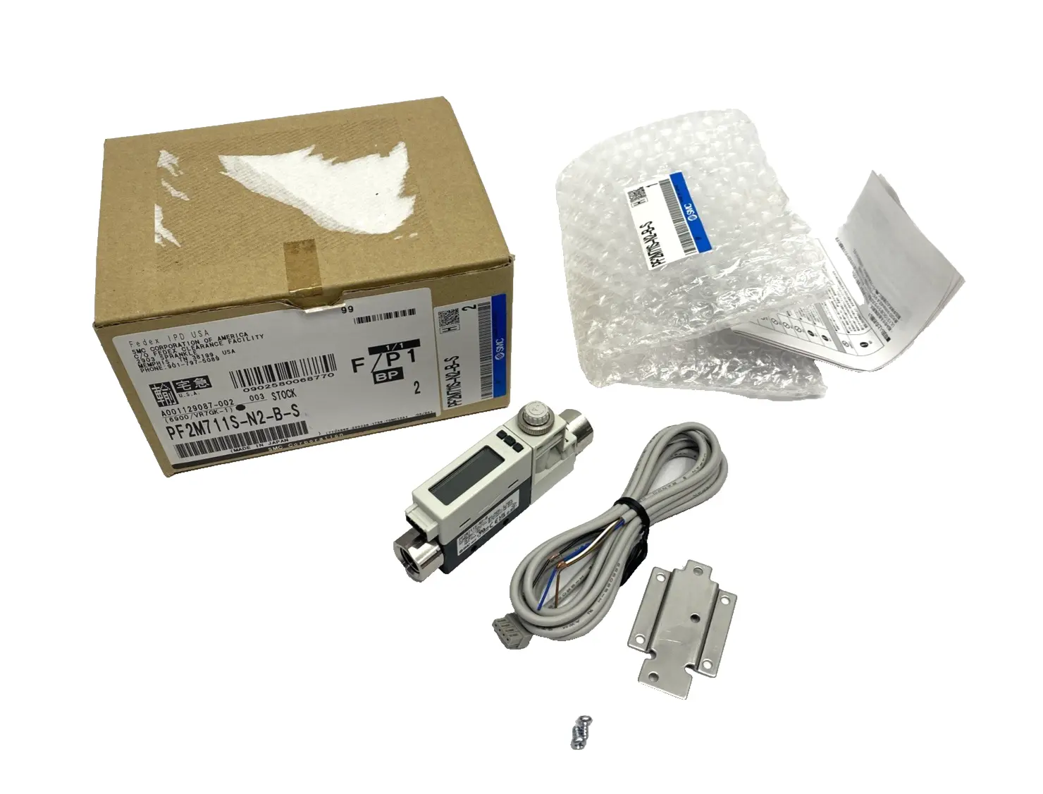New | in-Stock SMC PF2M711S-N2-B-S Air Velocity and Flow Michigan US | Maverick Industrial Sales #1393304