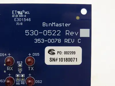 New | in-Stock BIN MASTER _UNKNOWN_ Printed Circuit Boards (PCB) Indiana US | Arrow Industrial #1365000