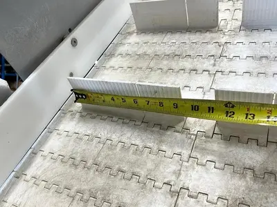 Used Belt Conveyor, 24’’ Wide X 192’’ Long, Cleated Belt 🔴 Liquidation Sale – All Offers Considered