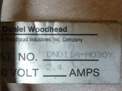 USED BRAD HARRISON / WOODHEAD DND11A-M030Y