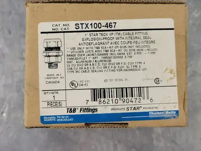NEW THOMAS BETTS STX100-467
