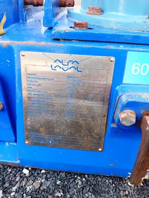 Alfa-Laval MMB 305S-11 lube oil purifier, SS.