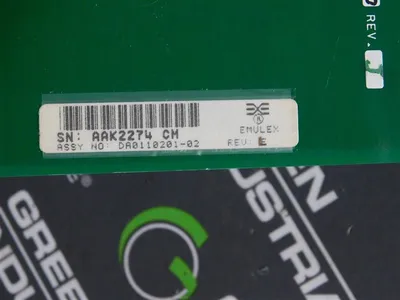 Emulex DA0110401-00 Control Board Rev. J  DA0110201-02 Rev.L Used