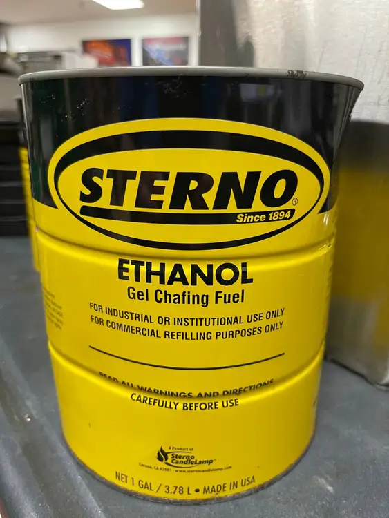 New | in-Stock Sterno New Sterno S0051 1 Gallon Ethanol Gel Chafing Fuel Food Preparation & Supplies Illinois US | Falcon Restaurant Supply #1375902