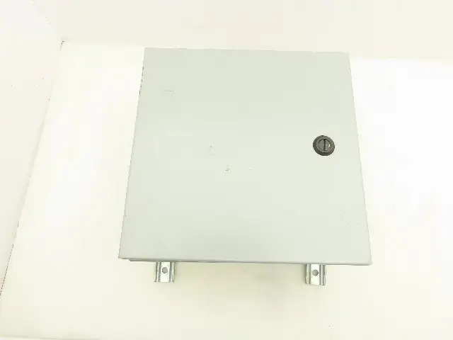 Wiegmann N412121206C Electrical Enclosure 12x12x6" Hinged Door Nema 3R