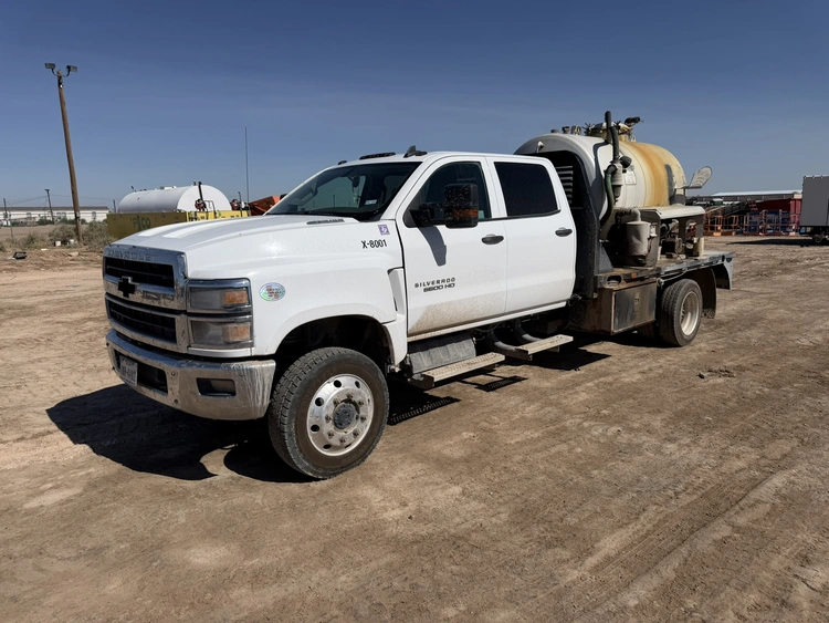 Used 2024 CHEVROLET 6500 HD SILVERADO FLATBED TRUCK Vacuum Truck Texas US | Miedema Asset Management Group #1315700