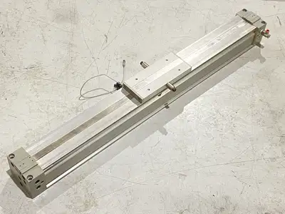 MY1B63-600 | SMC  Pneumatic Rodless Guided Cylinder 63mm Bore 600mm Stroke - Used