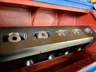 KOCH Bar Straightener and Cutter, top condition, POA