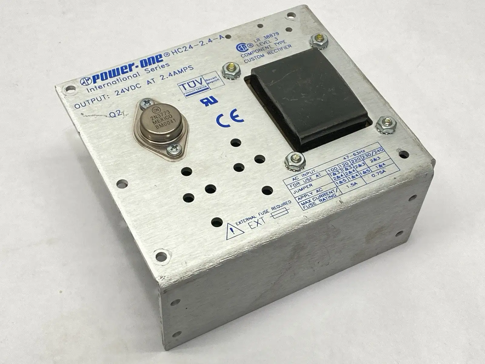 HC24-2.4-A | Power One  Power Supply 2.4A 24VDC - Used