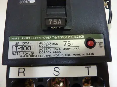 USED MATSUSHITA ELECTRIC BAT3-75-39