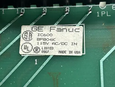 New | in-Stock GE FANUC IC600BF804K Industrial Controls | Surplus Asset Holdings #1220592