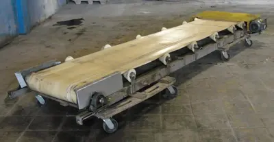 SPC8897  Conveyor Griffin & Company belt conveyor Stainless Steel, 29.5" wide x 150" long