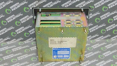 BEC Elektronik AS BUF-121-SIO Operator Interface BEC 121 Dual I/O Used
