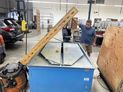 Used DENRAY 7200B Downdraft Tables California US | MachineryMax #1311954