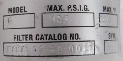 NEW CUNO 13018-26-50-0050 FILTER 3/4" 1301826400050
