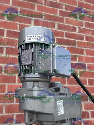 USED LEE INDUSTRIES 50 LITER STAINLESS STEEL JACKETED REACTOR W/MIXER, SCRAPER MFG 23