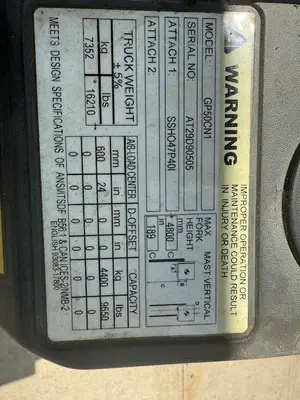 Used 2020 CAT GP50CN1 Misc Forklifts Illinois US | Somerset Equipment Sales #1542863