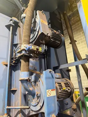 Used 2012 WHEELABRATOR 84" TABLE Table Shot Blaster (Turntable) Pennsylvania US | Shot Blasting Equipment #1455783