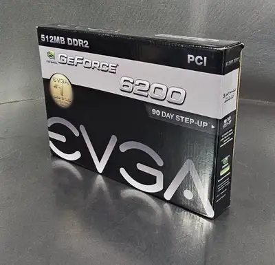 EVGA NVIDIA GeForce 6200 512MB DDR2 AGP 8X Graphics Card. 3D-19