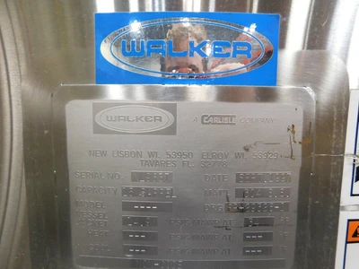 Used Walker NA Stainless Steel Tanks Ohio US | Equipment Recovery Corp. #1331792