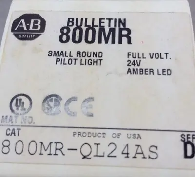 New | in-Stock ALLEN-BRADLEY 800MR-QL24AS SERIES D Lighting | Surplus Asset Holdings #1226481