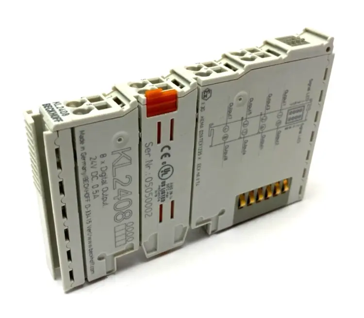 Used BECKHOFF DIGITAL OUTPUT TERMINAL 8-CHANNEL 24VDC 0.5A PLC Input & Output Michigan US | Maverick Industrial Sales #1093067