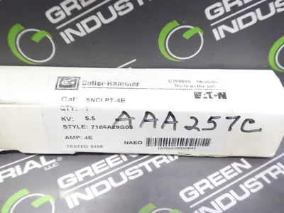 Cutler Hammer 5NCLPT-4E Current Limiting Fuse 4E Amps 7186A29G05 New NIB