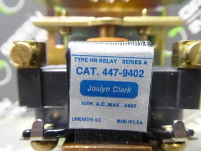 Joslyn Clark 447-9402-11 HR Relay Series A 600 AC 120/60 Coil New NIB