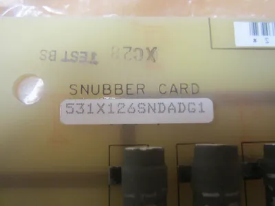 NEW GENERAL ELECTRIC GE 531X126SNDADG1 SNUBBER CARD