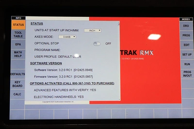 Used 2020 Southwest Ind. DPMRX5, Traking, Touchscreen Control, #40PDB, Bed Type Mills New Jersey US | Machinery Values #1693330