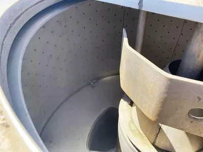 Tolhurst 48 x 24 Batch-O-Matic perforate basket centrifuge, 316L SS.