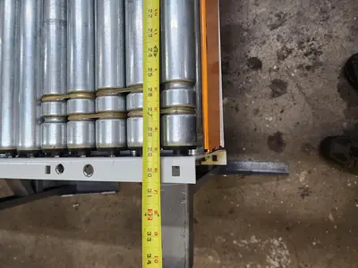 Used INTELLIGRATED LIVE ROLLER CONVEYOR - V-BELT Roller Conveyors Wisconsin US | Packer City Sales #1297820