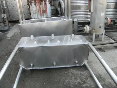 Tank, 60 Gallon, S/st, 15" x 16" x 18" Rect, 3 Compartment #S740232