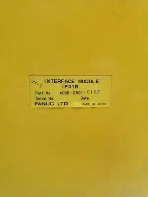 USED FANUC A03B-0801-C102 (IF01B) INTERFACE MODULE