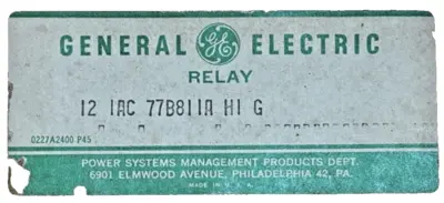 NEW GE 12IAC77B811A
