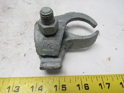 Appleton PC125ET 1-1/2" Malleable Iron Edge Clamp to Conduit Clamp Lot of 8