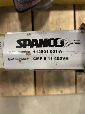 SPANCO CMP-8-11-400VH Bridge Crane 75lbs 8’ Span x 11’ Long