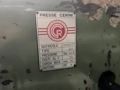 USED CERINI CCR 60 TON
