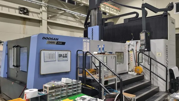 Used 2019 DOOSAN DBM-2540 Gantry Machining Centers (incld. Bridge & Double Column) Georgia US | Shub Machinery #158393