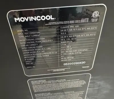 MovinCool HLV-H Central Air Conditioners | Amiron Machinery (5)