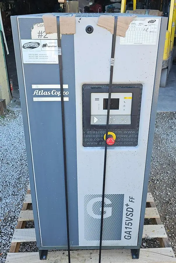 USED 2016 ATLAS COPCO GA15VSD+FF