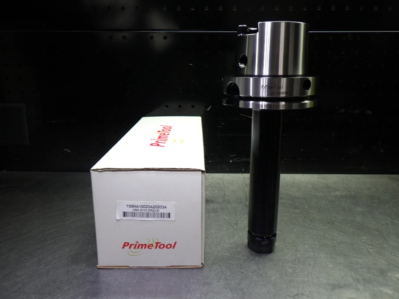 Prime HSK100A ER20 Collet Chuck 8" Pro T00HA10020A20203A (LOC1063A)