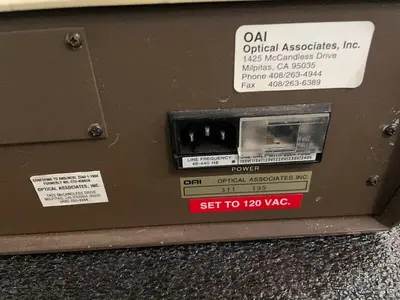 311 Intensity Meter by OAI and 9 POINT PROFILER SENSOR PROBES