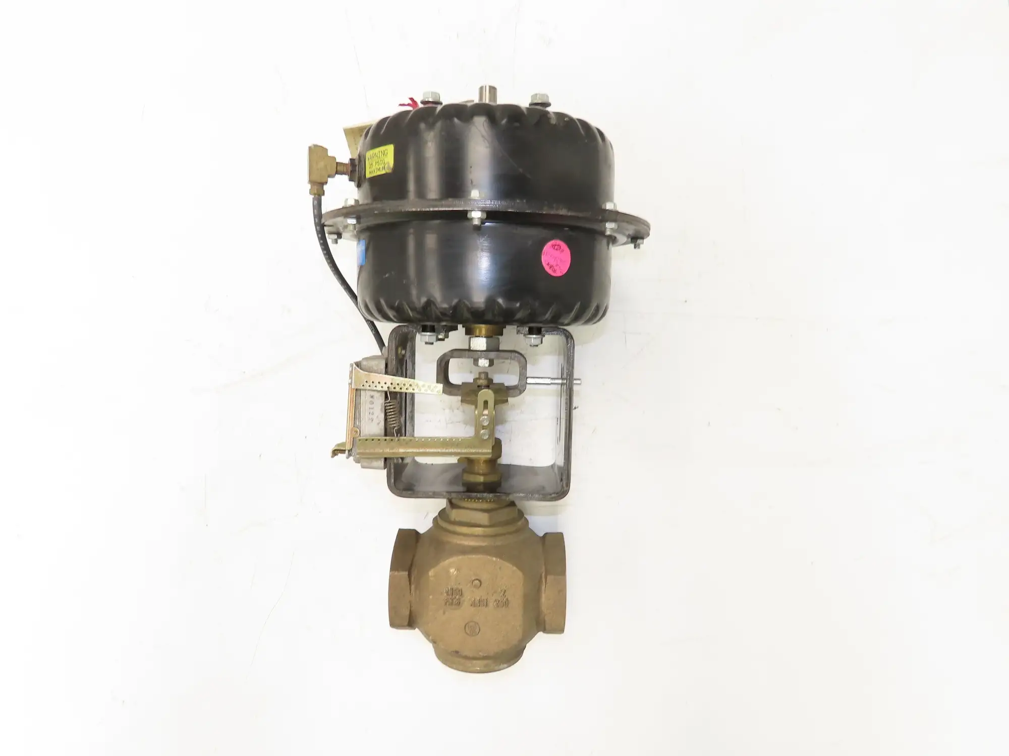 Johnson Controls MP843E Pneumatic Actuator with 2-Way Brass Globe Valve 2"NPT